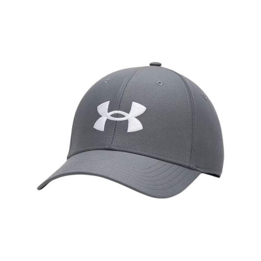 Under Armour Golf 96 Adjustable Cap 2026 - 1361547-013 Pitch Grey / White