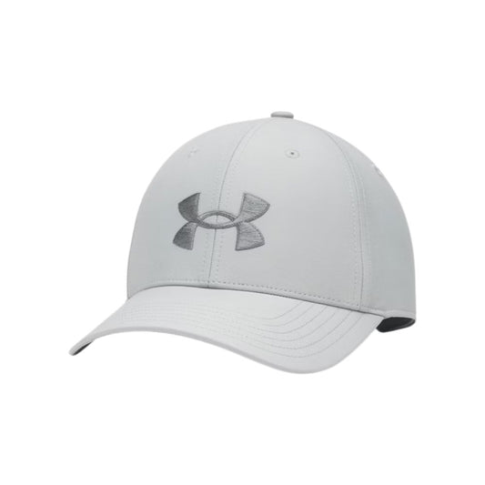 Under Armour Golf 96 Adjustable Cap 2026 - 1361547-069 Titanium / Clay Green