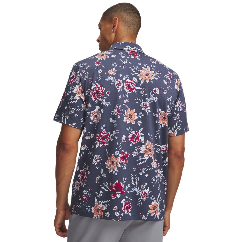 Under Armour Matchplay Printed Men's Golf Polo Shirt 2026 - 6009800-044