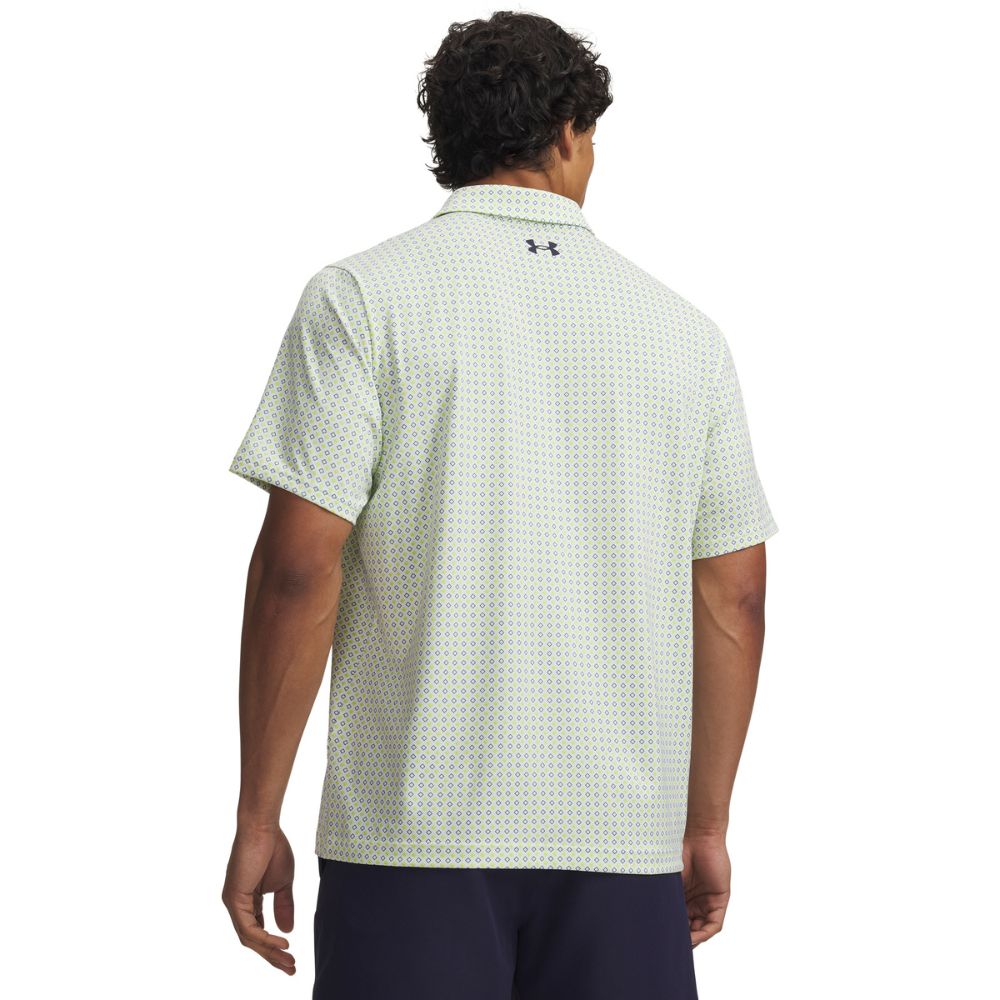 Under Armour Matchplay Printed Men's Golf Polo Shirt 2026 - 6009800-102