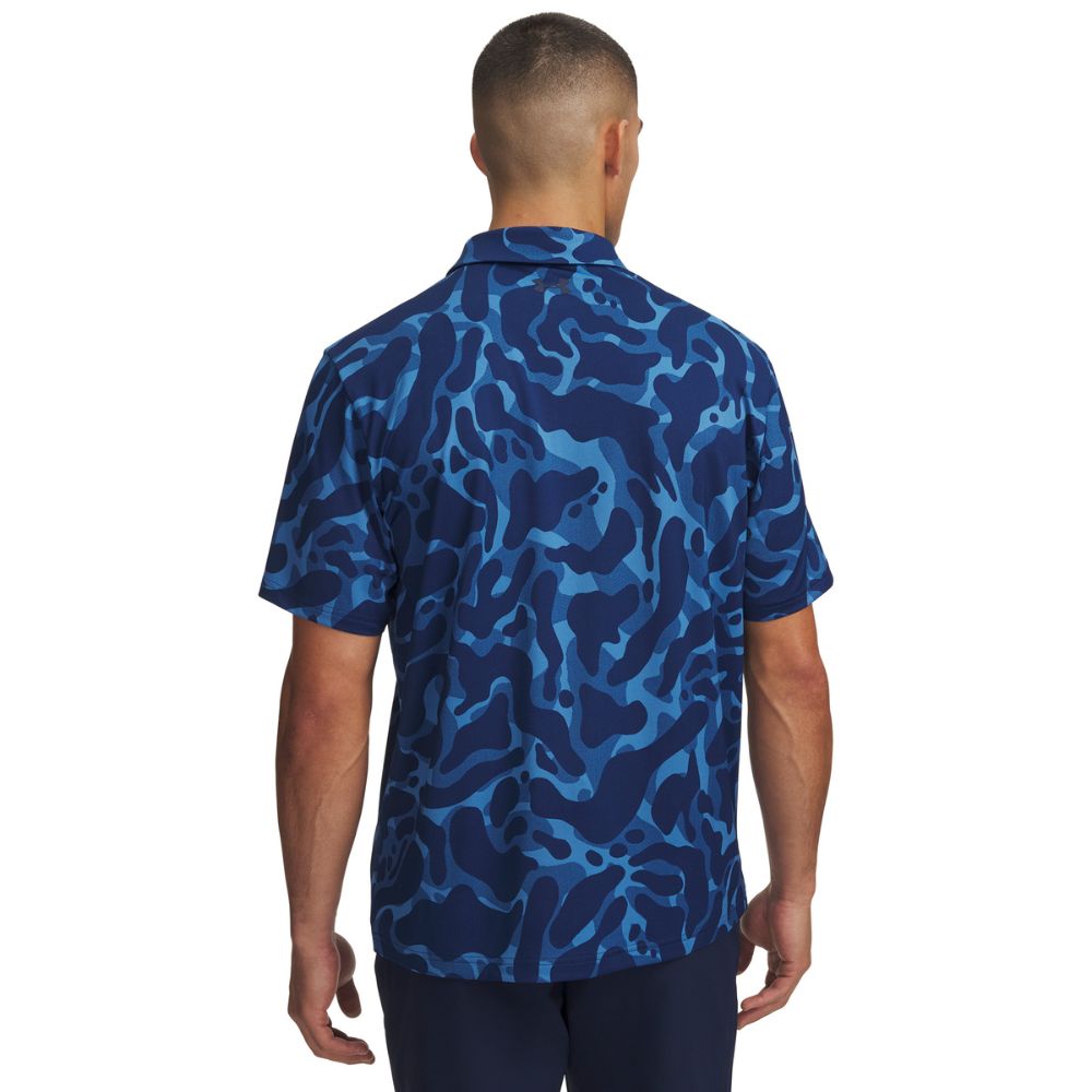 Under Armour Matchplay Printed Men's Golf Polo Shirt 2026 - 6009800-430