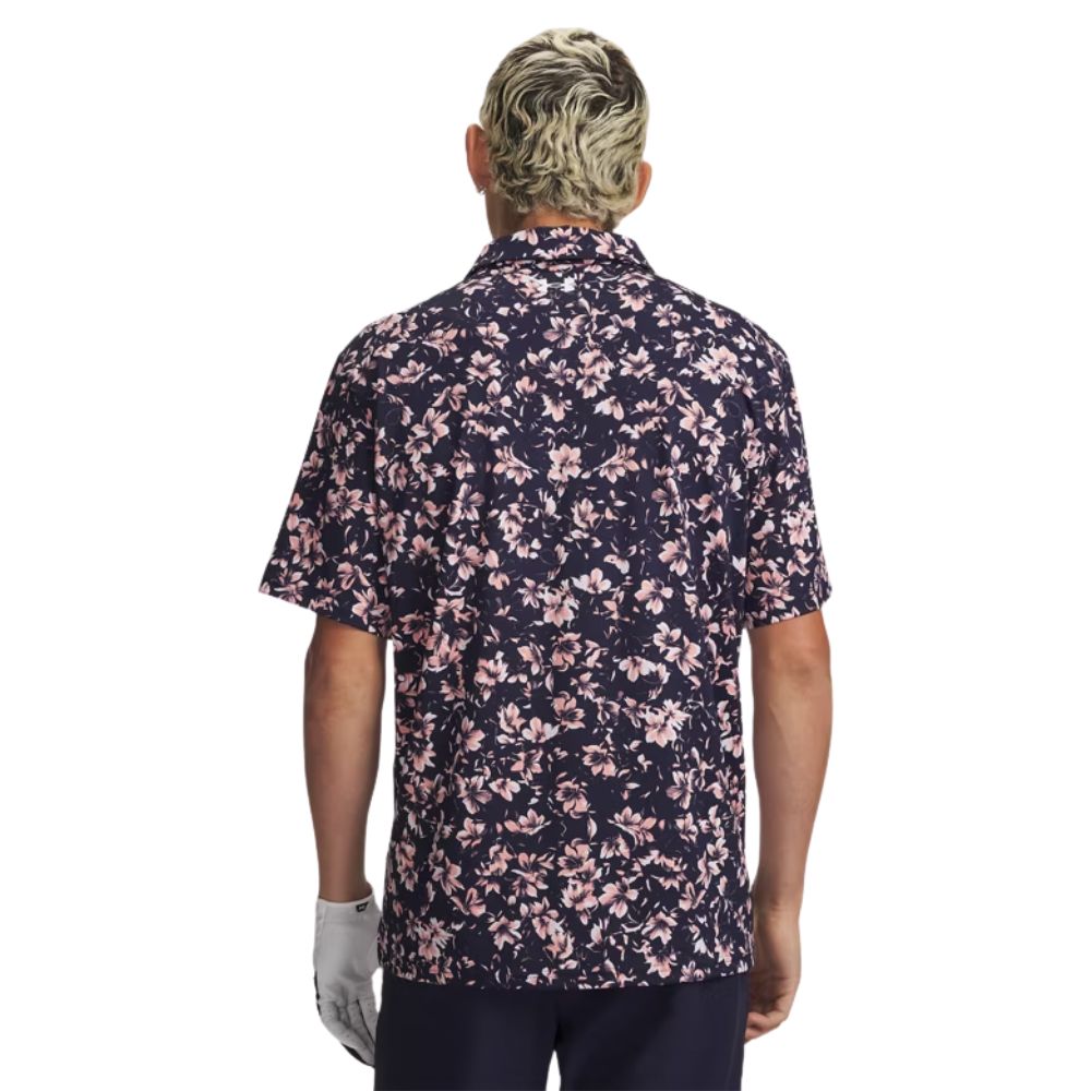 Under Armour Matchplay Printed Men's Golf Polo Shirt 2026 - 6009800-410