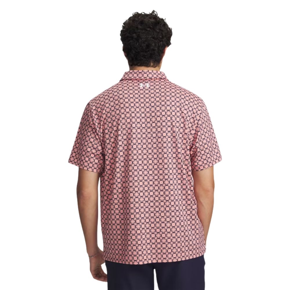 Under Armour Matchplay Printed Men's Golf Polo Shirt 2026 - 6009800-604