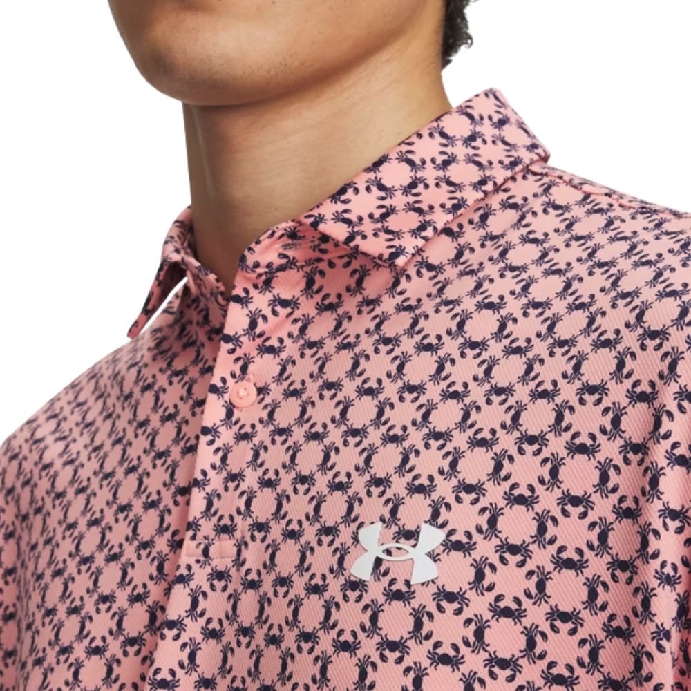 Under Armour Matchplay Printed Men's Golf Polo Shirt 2026 - 6009800-604