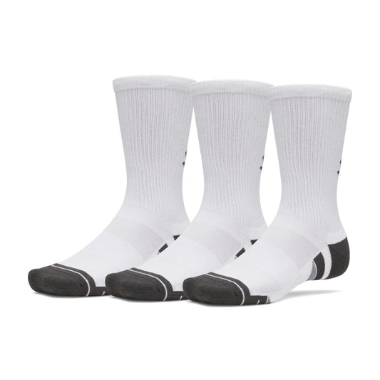 Under Armour Performance Tech Crew Golf Socks 2026 - 3 Pack - 6015139-100