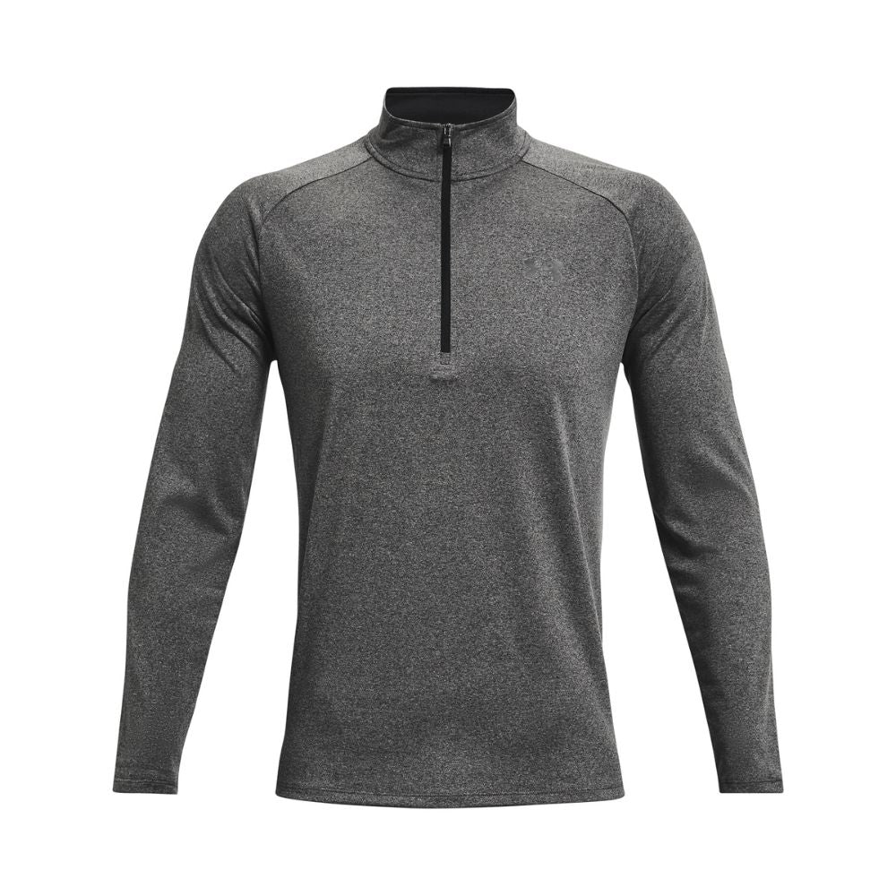 Under Armour Tech 2.0 1/2 Zip Men's Golf Pullover Top 2026 - 1328495-090 Black M
