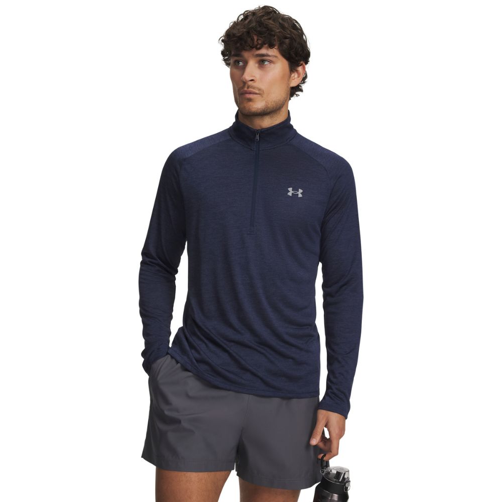 Under Armour Tech 2.0 1/2 Zip Men's Golf Pullover Top 2026 - 1328495-409