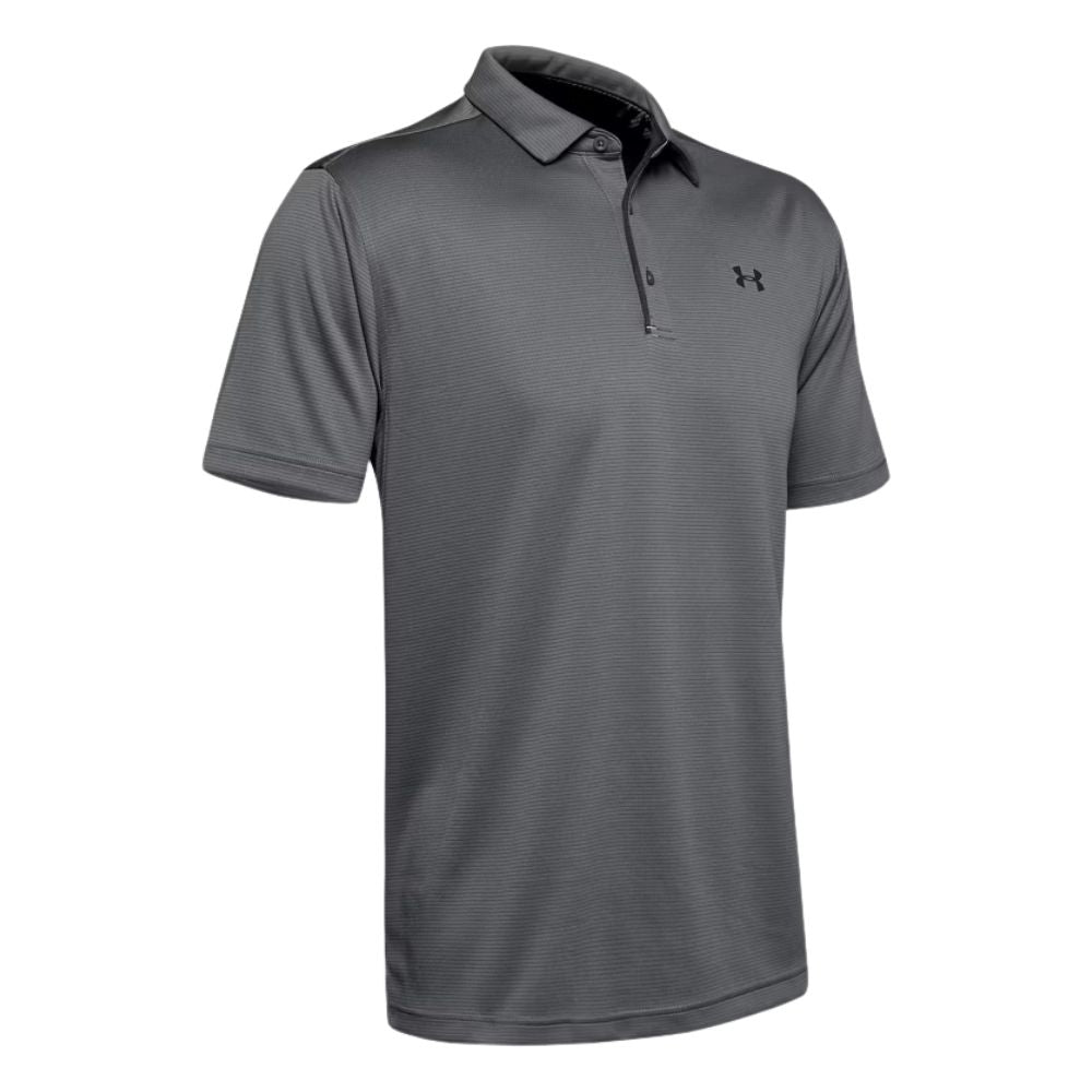 Under Armour Tech Golf Polo Shirt - 1290140-040 Graphite 040 S