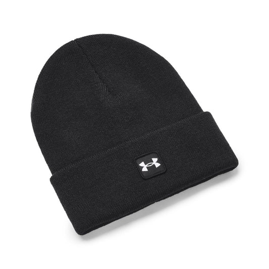Under Armour UA Halftime Cuff Beanie Hat 2025 - 1373155-001 Black