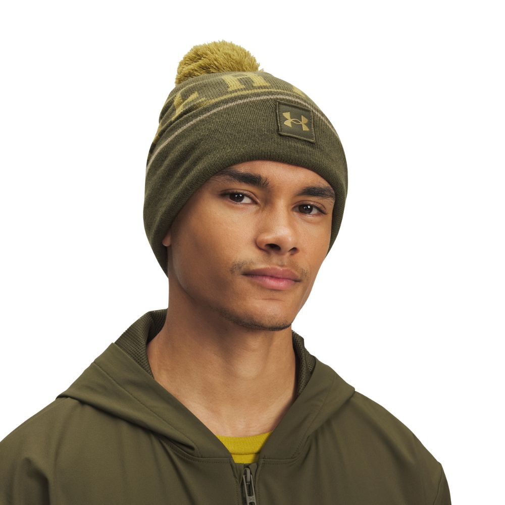 Under Armour UA Halftime Pom Beanie Hat 2025 - 1386634-308