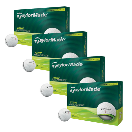 TaylorMade Tour Response Golf Balls 2025 - White 4 For 3 OFFER White