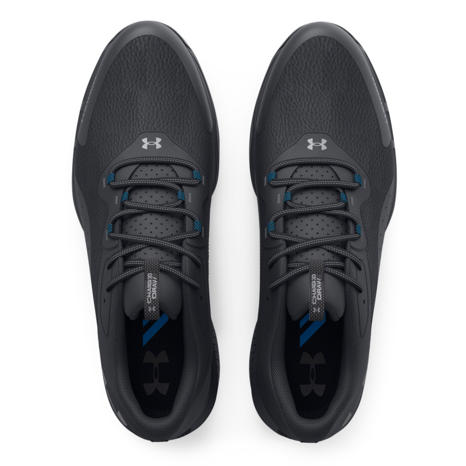Under Armour Charge Draw 2 Wide Mens Spiked Golf Shoes 3026401-003   