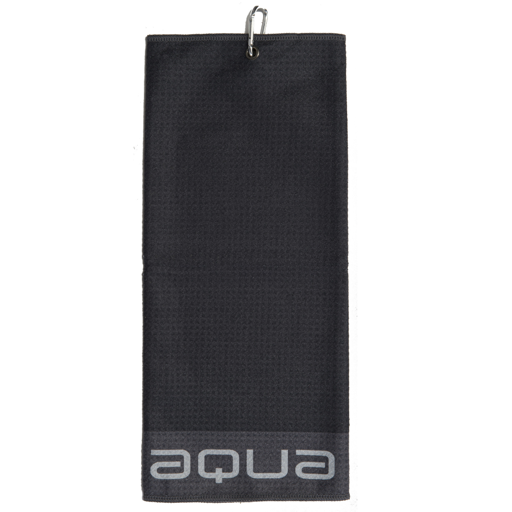 Big Max Aqua Tour Trifold Towel - Black Charcoal 2024 Black / Charcoal  