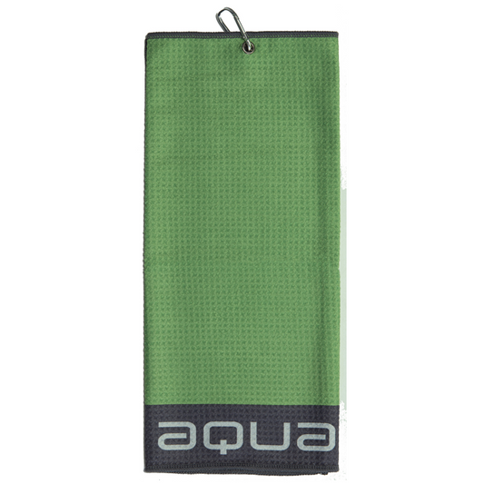 Big Max Aqua Tour Trifold Towel - Lime Charcoal Lime / Charcoal  