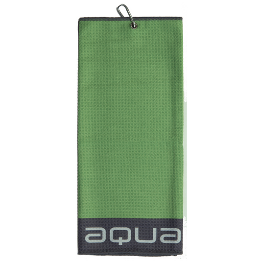 Big Max Aqua Tour Trifold Towel - Lime Charcoal Lime / Charcoal