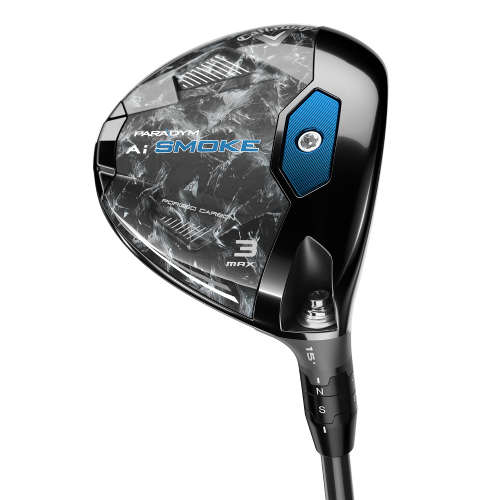 Callaway Golf Paradym AI Smoke Max Fairway Wood 2024 3 Wood Regular Flex Mitsubishi Tensei 65 Right Hand