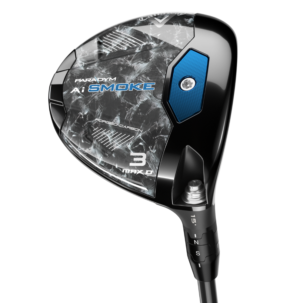 Callaway Golf Paradym AI Smoke Max D Fairway Wood 2024 3 Wood Regular Flex Mitsubishi Tensei 65 Right Hand