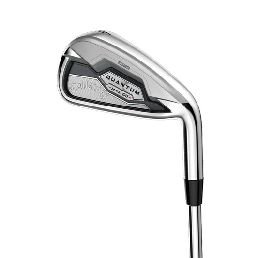 Callaway Golf Quantum Max OS Irons 5-SW Regular Flex Steel Shaft Elevate 85G Right Hand