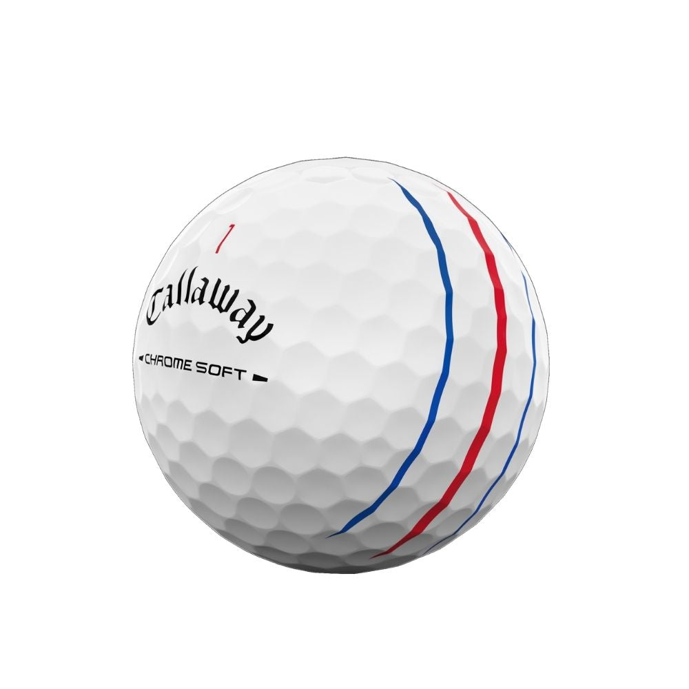 Callaway Chrome Soft Triple Track Golf Balls 2026 - White