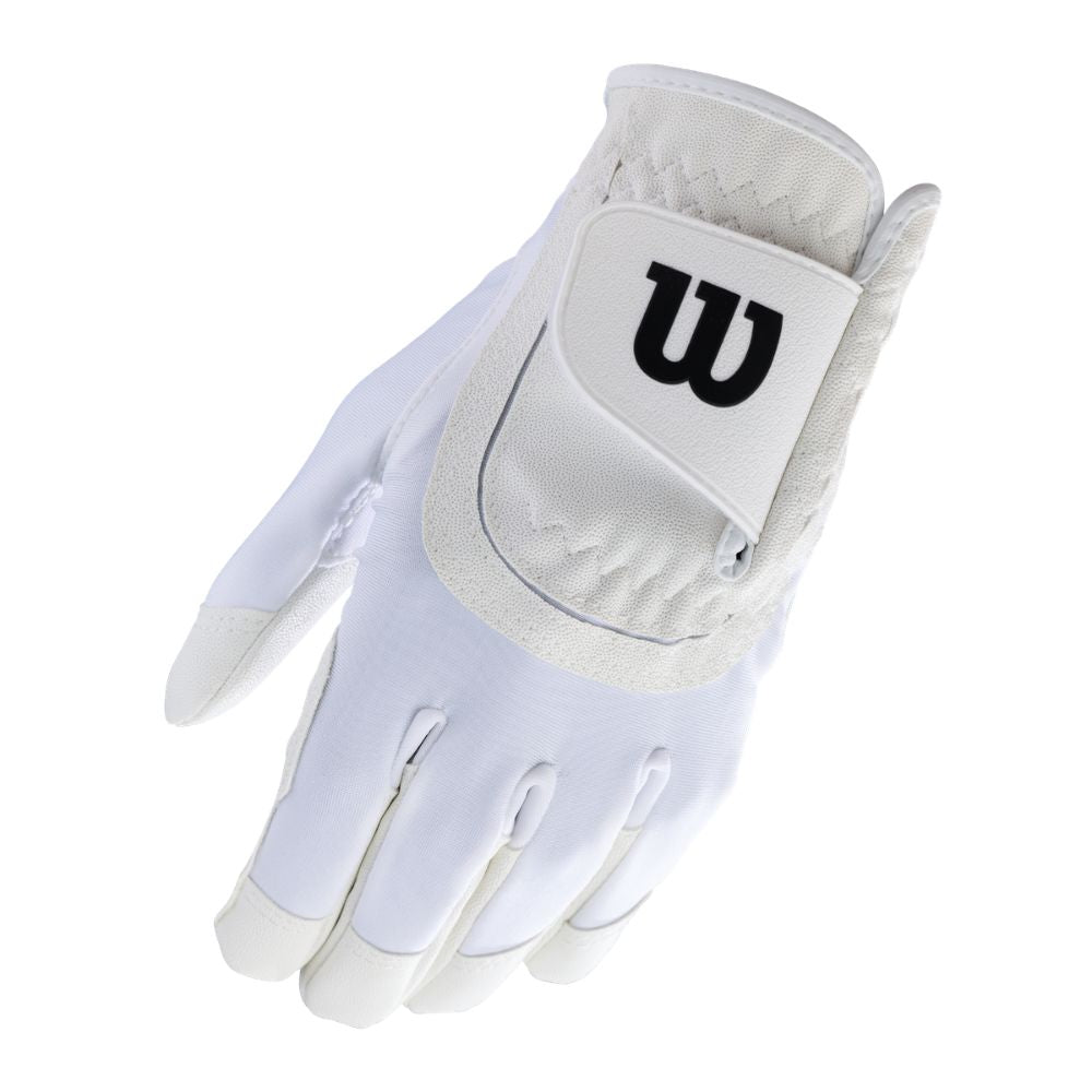 Wilson One Size Fits All Junior Golf Glove 2026 - White