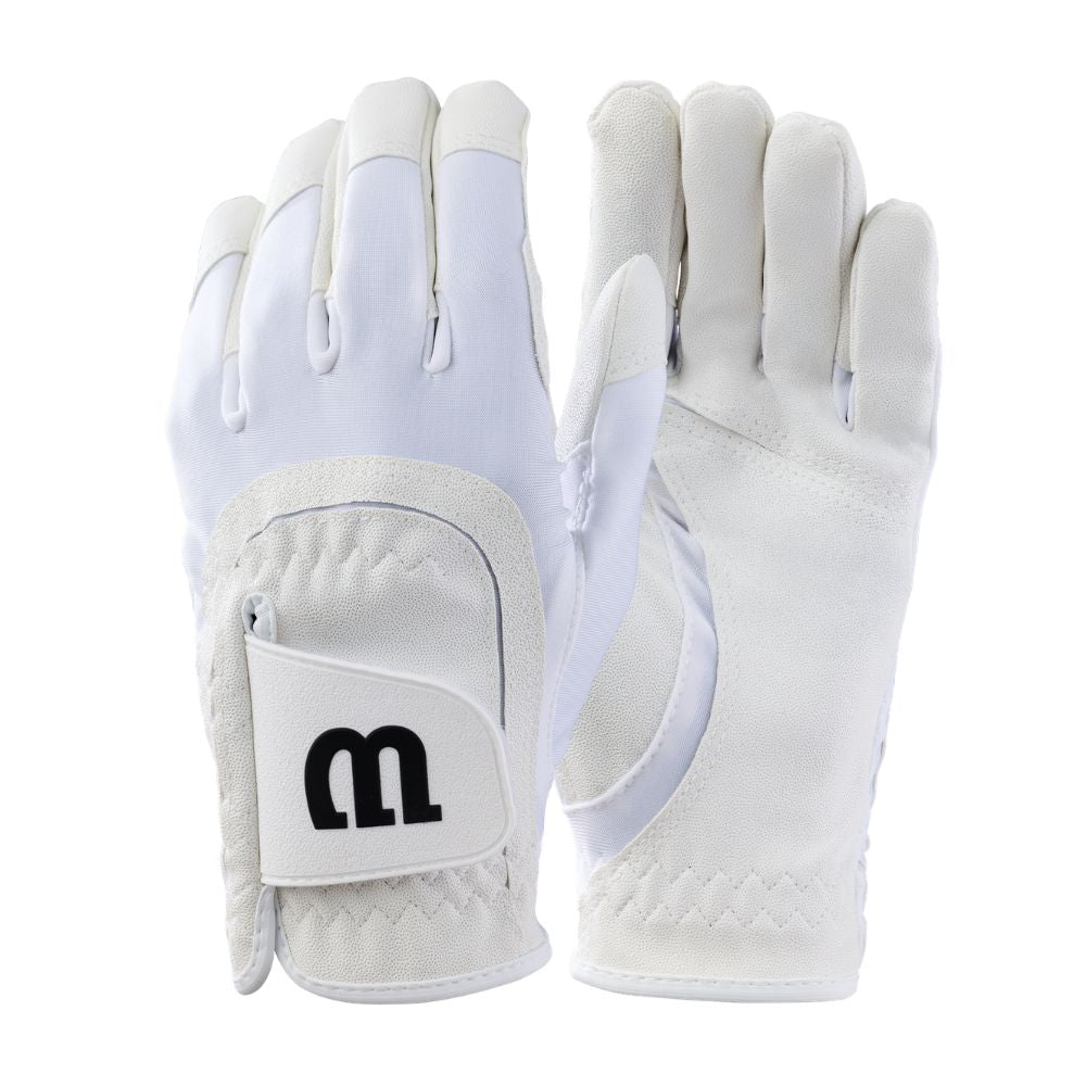 Wilson One Size Fits All Junior Golf Glove 2026 - White