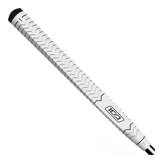 SuperStroke 100 Deep Etched Putter Grip - White