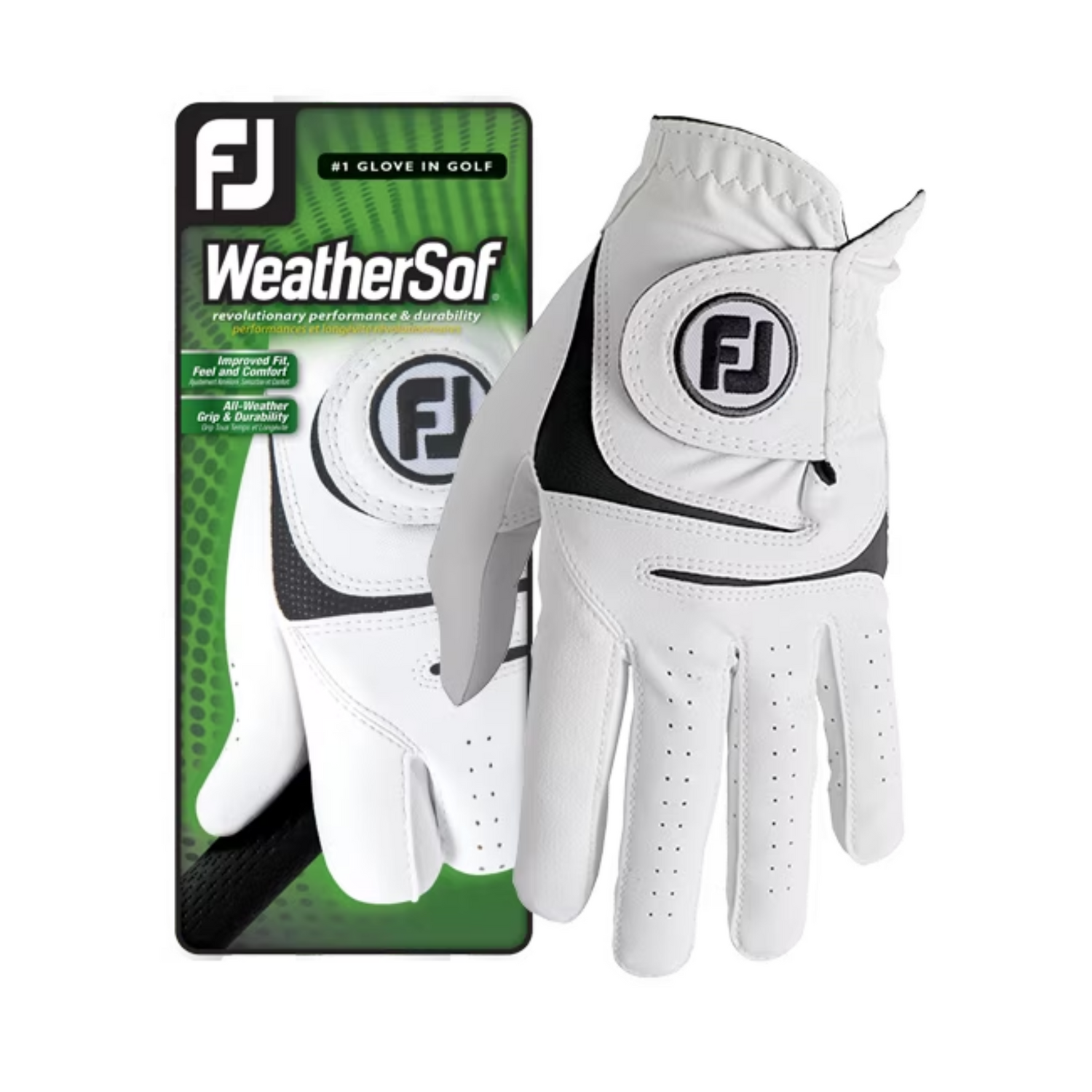 Footjoy Weathersof Golf Glove - Right Hand White S Right
