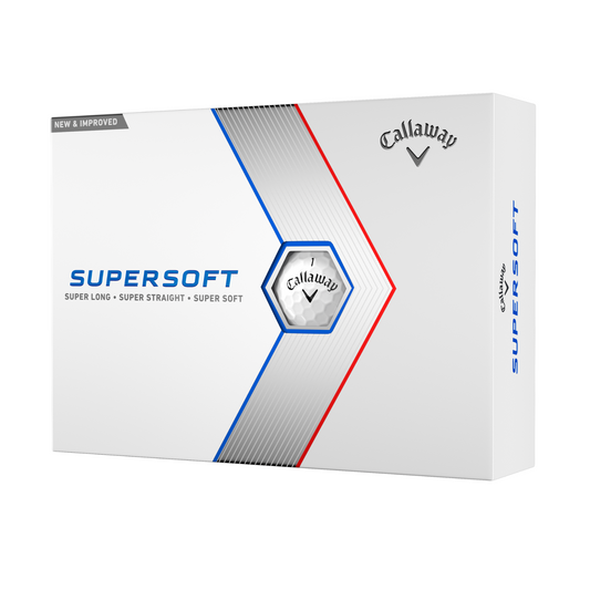 Callaway Supersoft Golf Balls 2023 White  