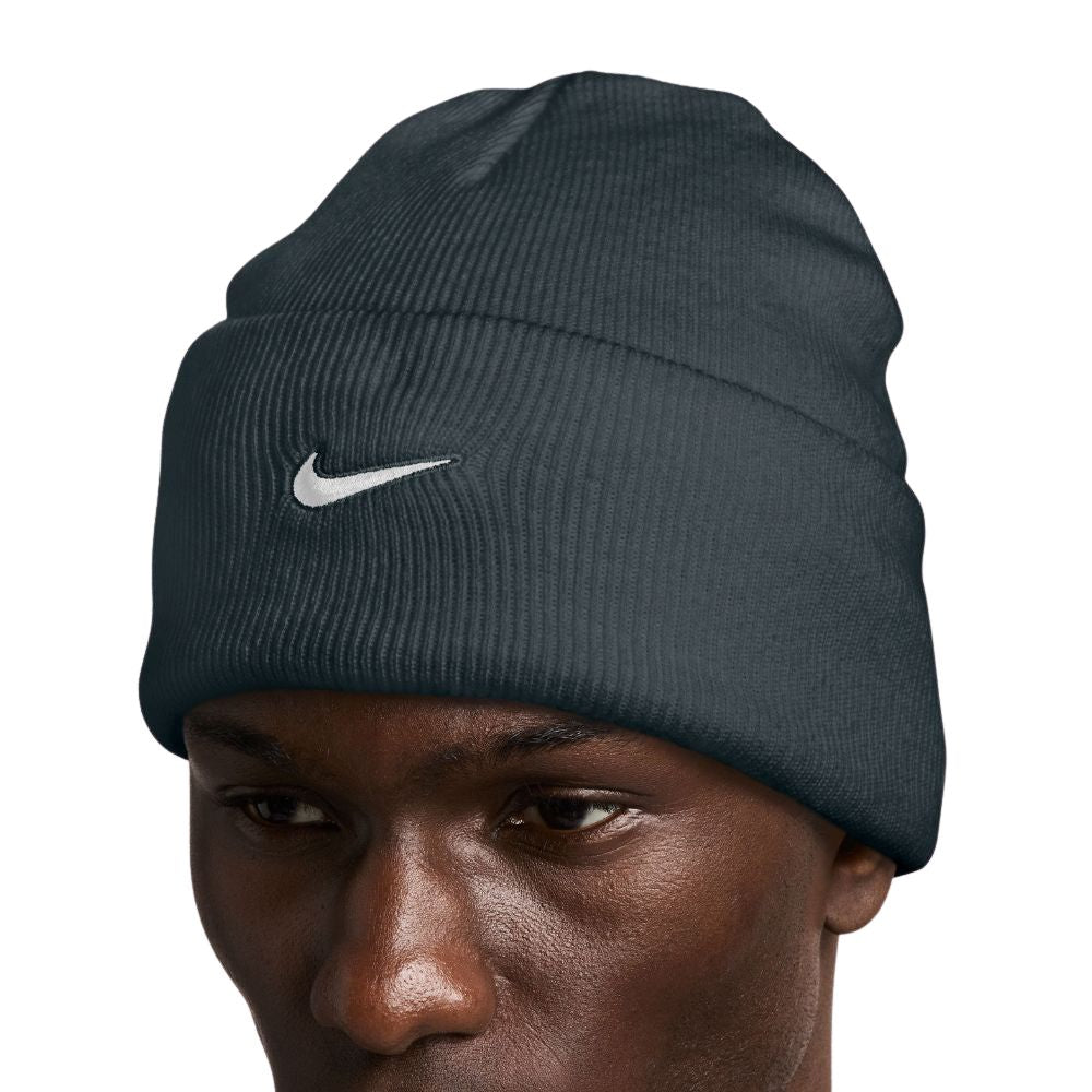 Nike Peak TC SWSH Golf Beanie 2025 - HF0187-390 Seaweed Ash Grey / White 390