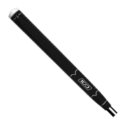 SuperStroke 100 Deep Etched Putter Grip - Black Black Standard