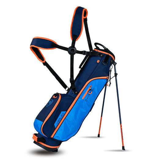 Masters SL 650 Velo 6.5" Top Golf Stand Bag - Navy / Cyan / Orange Navy / Cyan / Orange