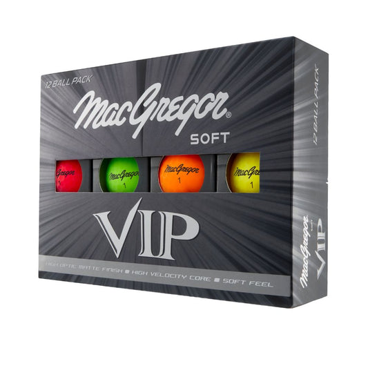 MacGregor Golf VIP Golf Balls - Multi Colour Multi