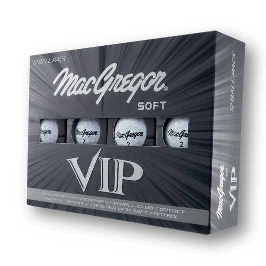 MacGregor Golf VIP Golf Balls 2024 - White White  
