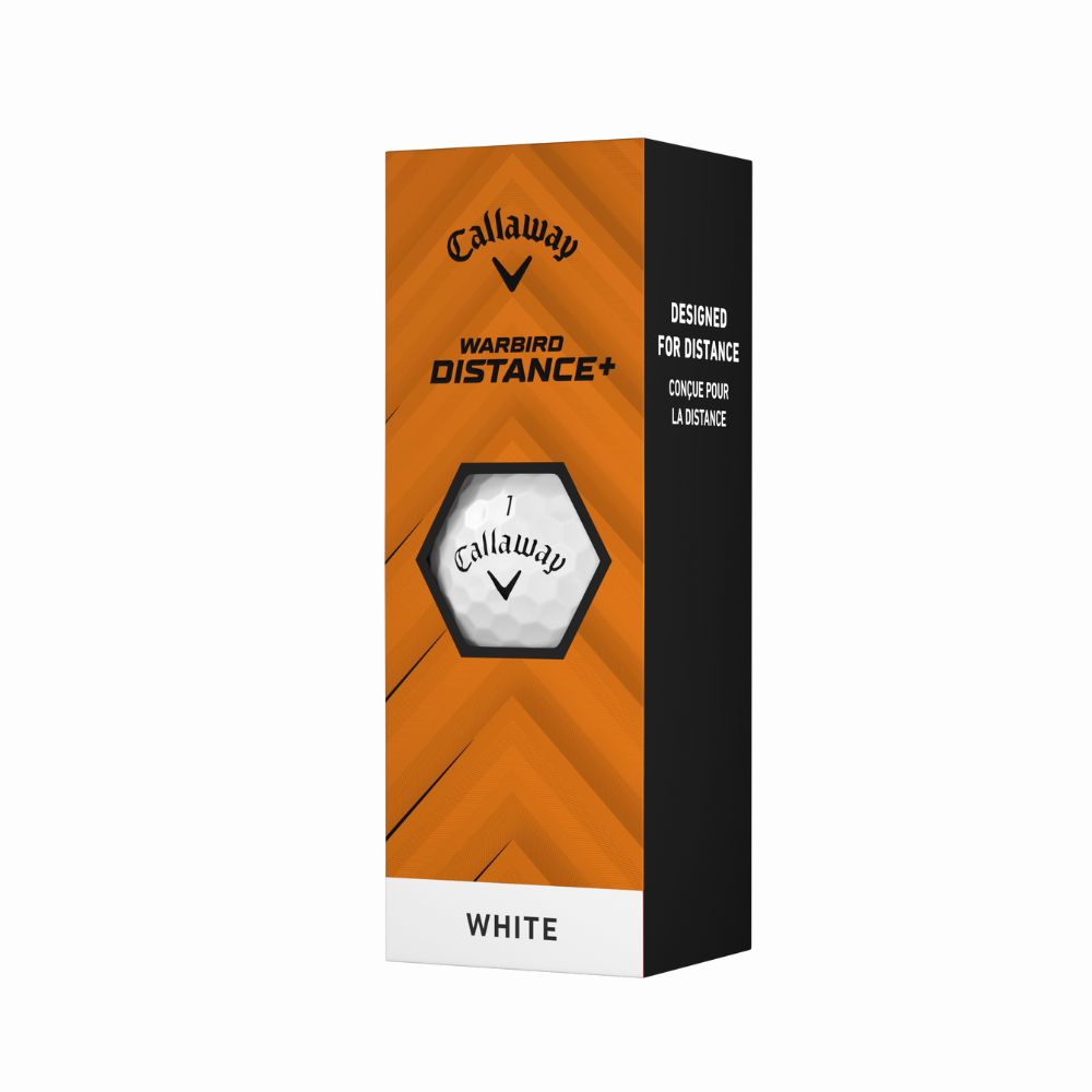 Callaway Warbird Distance Golf Balls 2025 - White