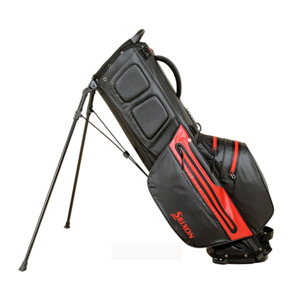 Srixon SRX Weatherproof Golf Stand Bag 2025 - Black / Red