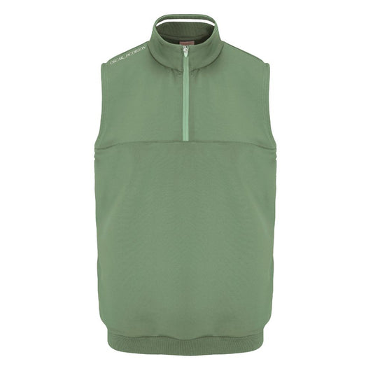 Oscar Jacobson Westland Sleeveless Mens Pullover Golf Top 2025 - Watercress Watercress M