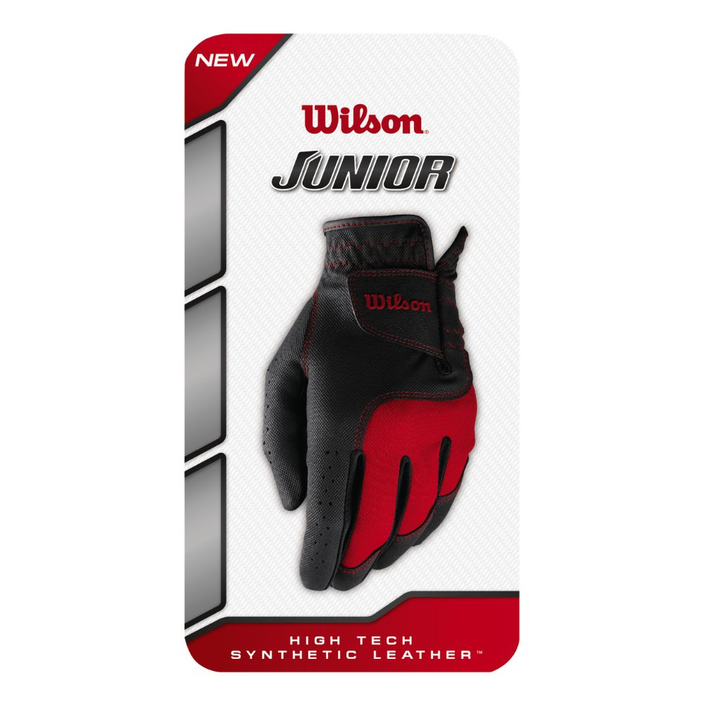 Wilson All Weather Junior Golf Glove - Black