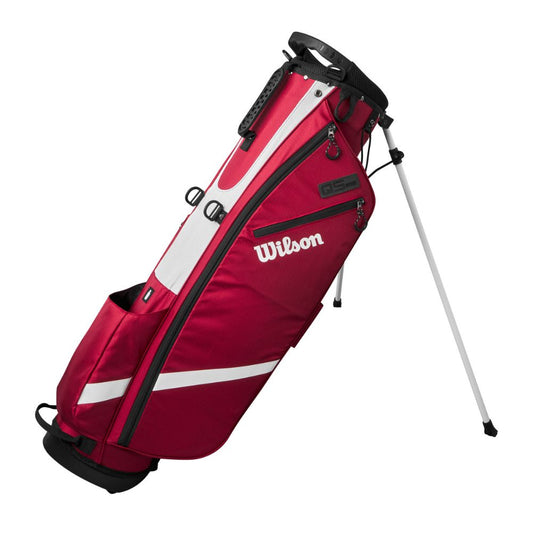 Wilson Quiver Lightweight Golf Stand Bag 2025 - Red / White / Black Red / White / Black