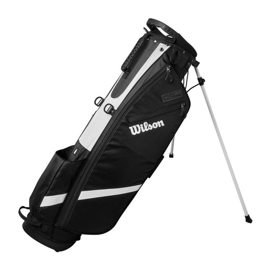 Wilson Quiver Lightweight Golf Stand Bag 2025 - Black / White Black / White