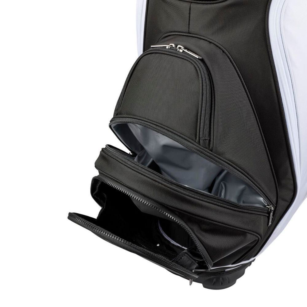 Wilson Golf Alpine Cart Bag 2026 - Black / White / Orange