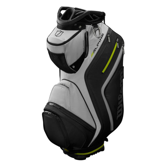 Wilson Golf Alpine Cart Bag 2025 - Light Grey / Black Light Grey / Black