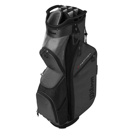 Wilson Golf Feather Cart Bag 2025 - Grey / Black Grey / Black