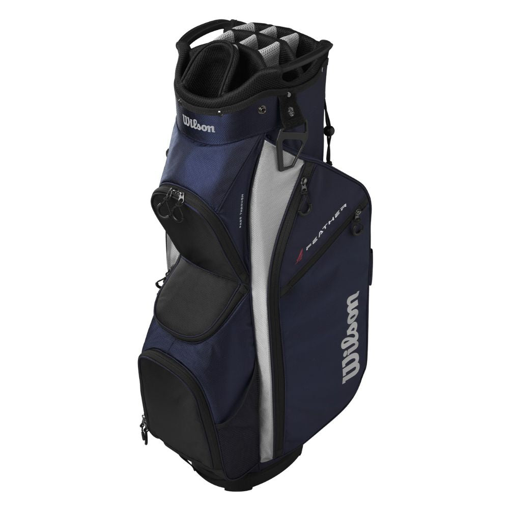 Wilson Golf Feather Cart Bag 2025 - Navy / White Navy