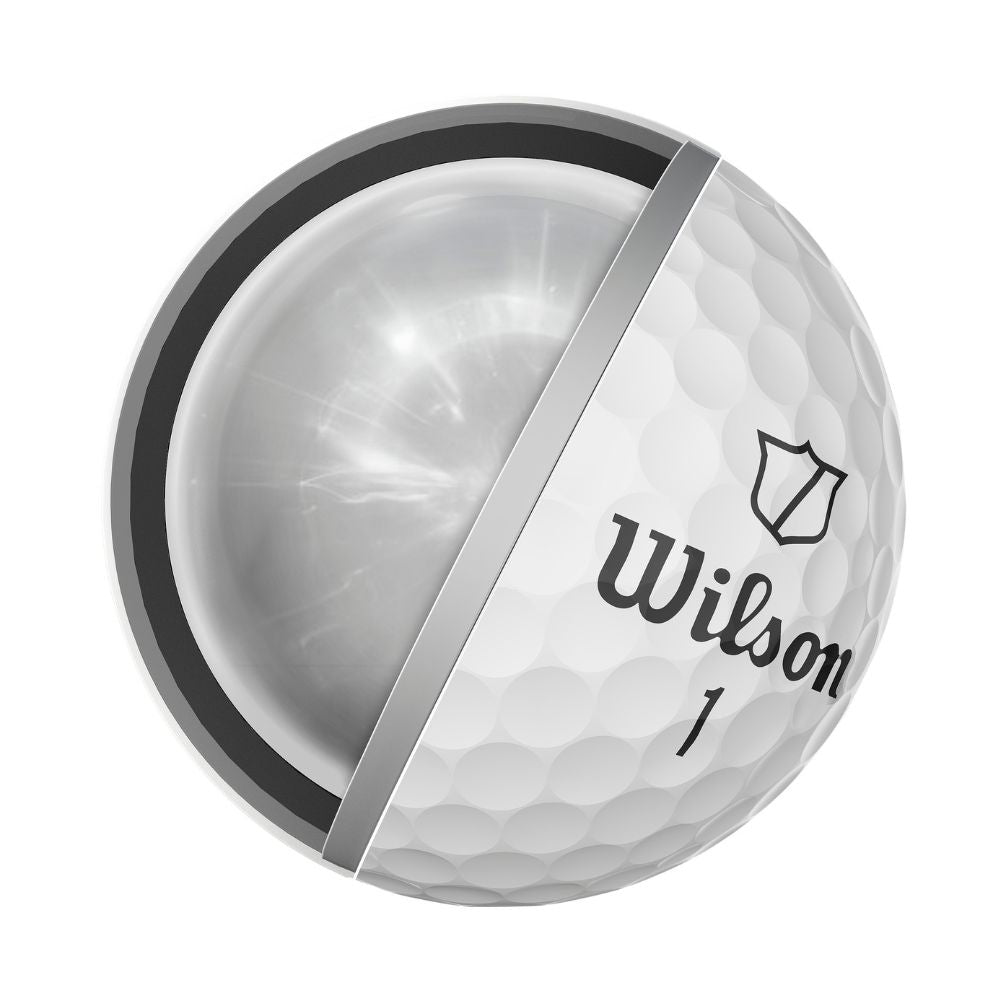 Wilson Golf Staff Model Golf Balls - White