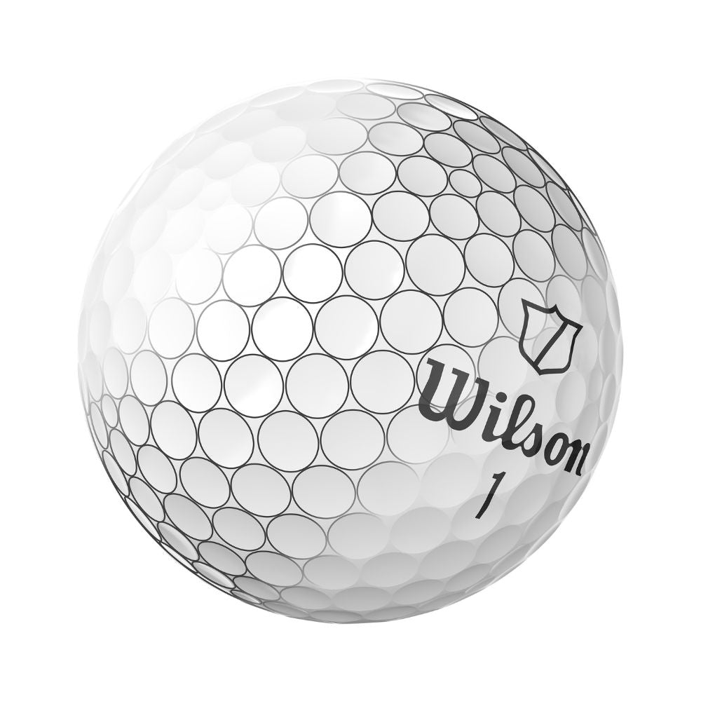 Wilson Golf Staff Model Golf Balls - White