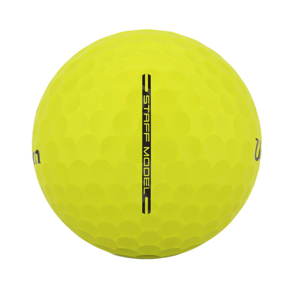 Wilson Staff Model Golf Balls - Yellow - 3 For 2 Offer