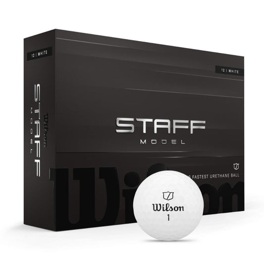 Wilson Staff Model Golf Balls 2026 - White White