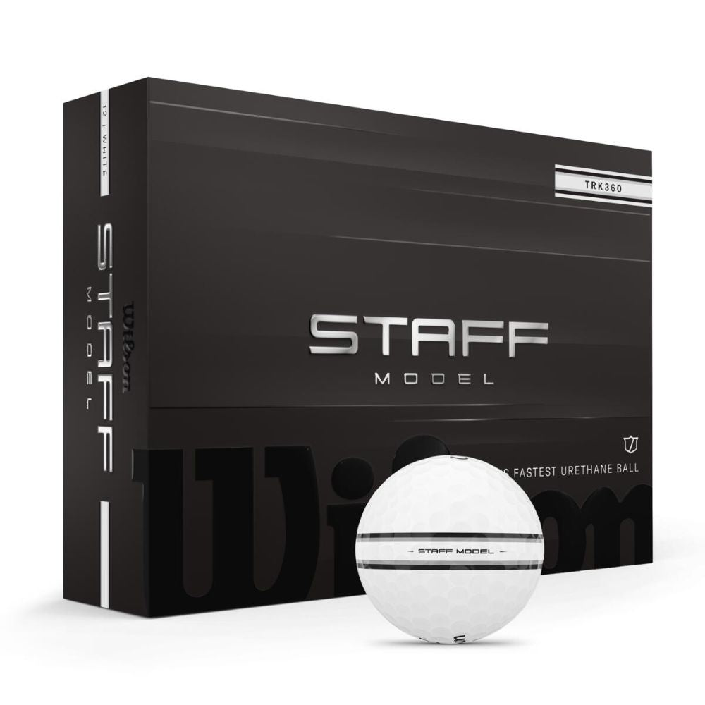 Wilson Staff Model TRK360 Golf Balls 2026 - White White