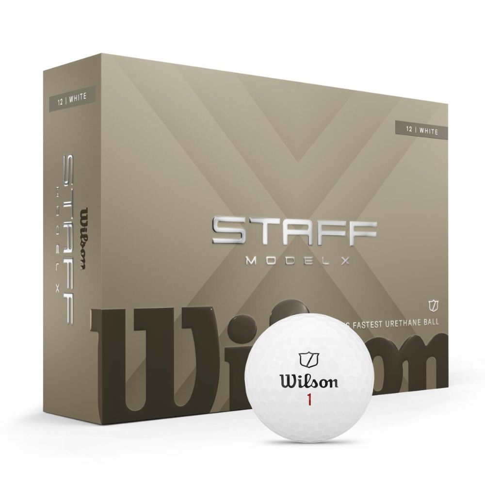 Wilson Staff Model X Golf Balls 2026 - White White