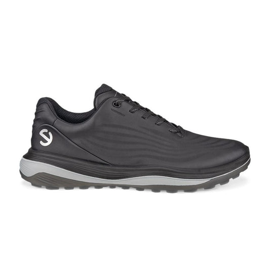 Ecco LT1 Mens Spikeless Golf Shoes 132264 - 01001 + FREE ECCO SHOE BAG Black 01001 EU41 UK7.5